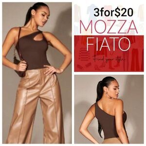 3for$20 NWT SHEIN BAE One Shoulder Cut Out Front Top